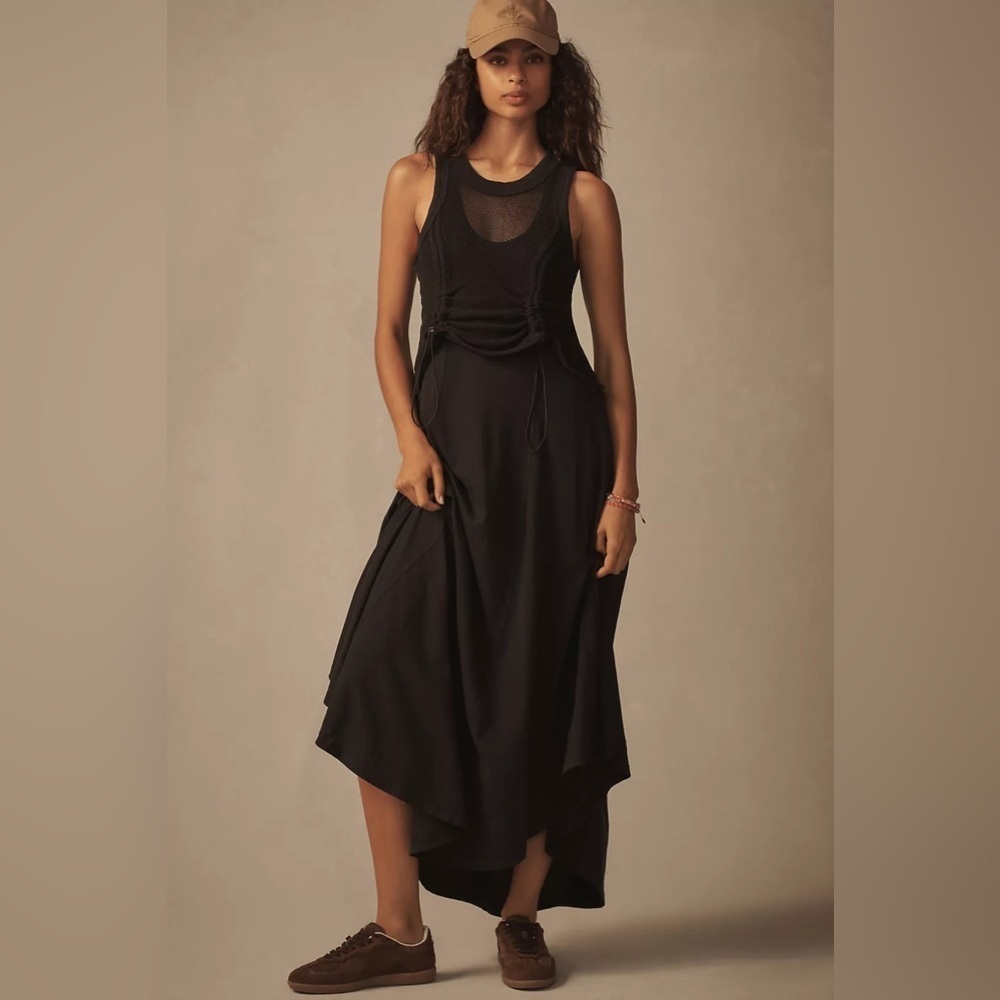 NWT Size MP - Daily Practice by Anthropologie Forward Line Midi Dress